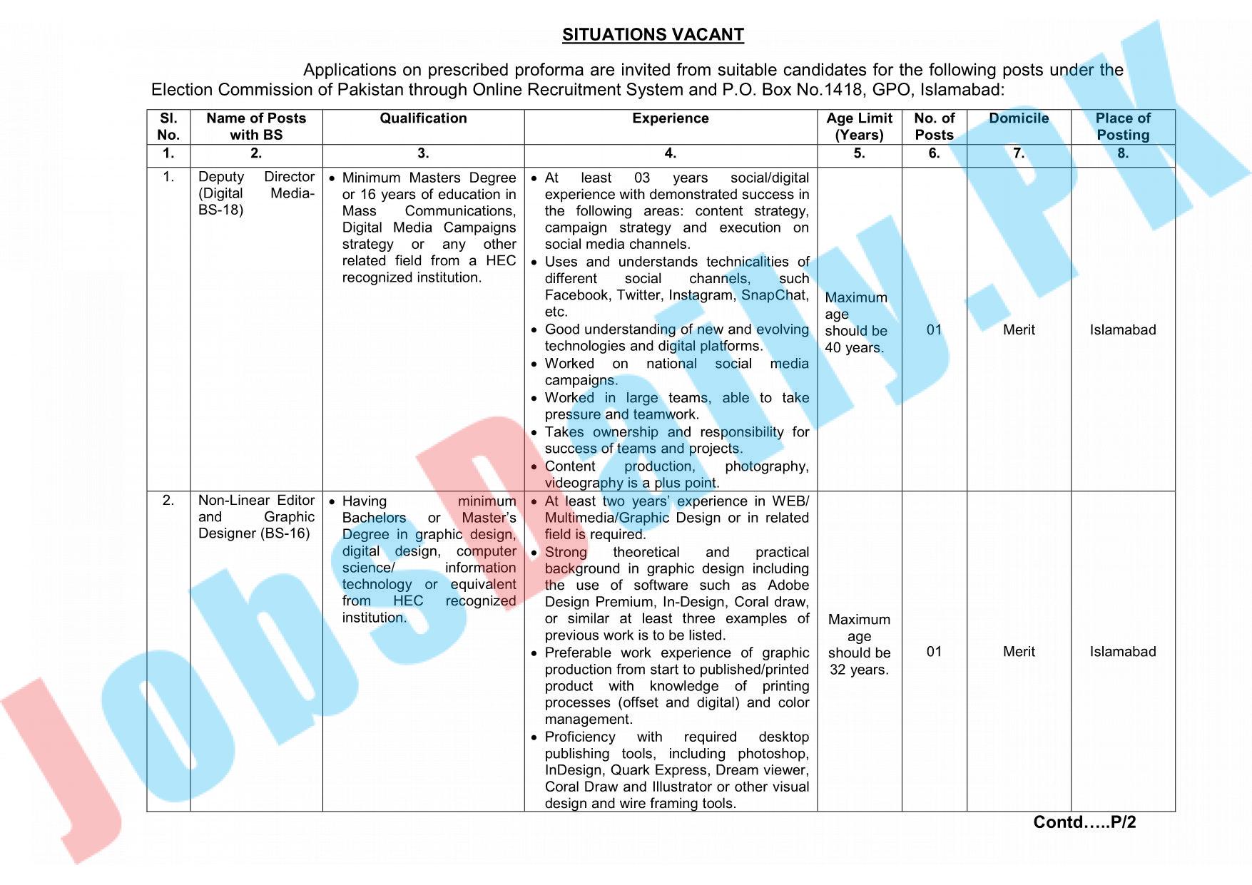 ECP Jobs